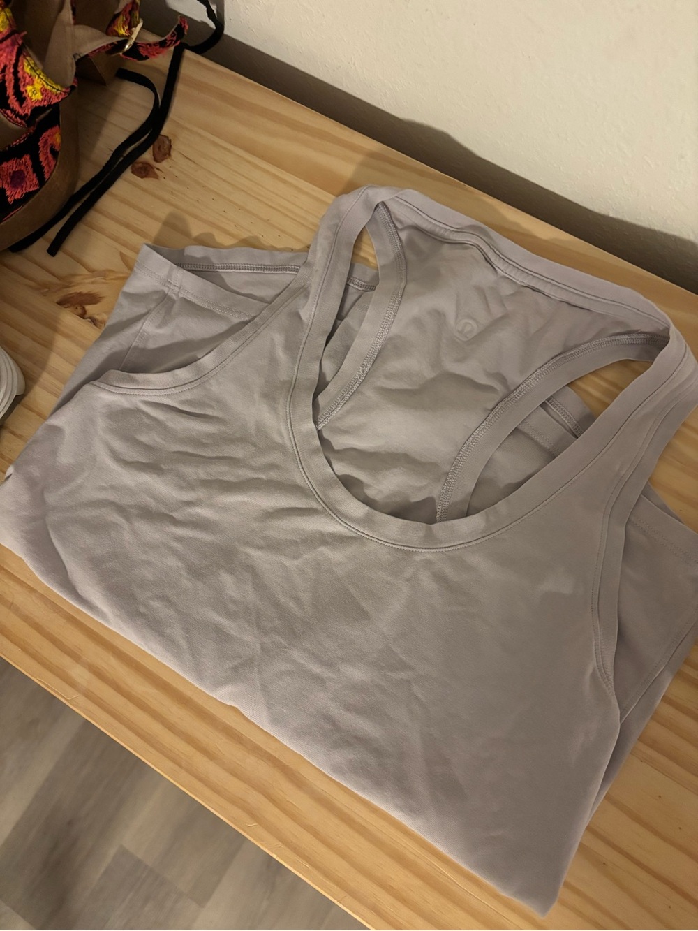 Lululemon Lavender Racerback Tank Top